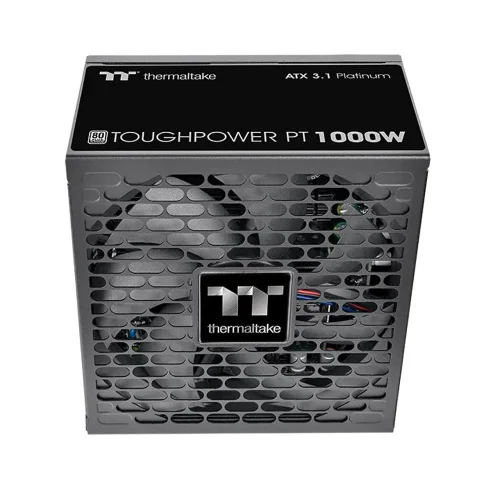 Блок питания Thermaltake Toughpower PT/ 1000W/ Fully Modular Non Light/ Full Range/ Analog/ 80 Plus Platinum/ EU/ 100% JP CAP/ Etched Cables/ ATX 3.1 (PS-TPP-1000FNFAPE-1) фото 2