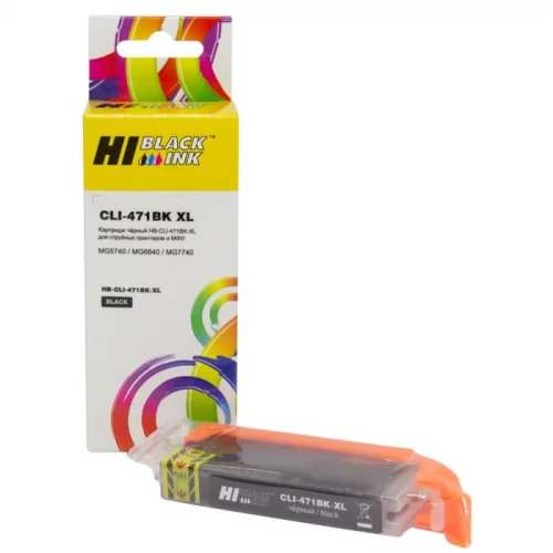 Картридж Hi-Black CLI-471XLBK черный (1100071)