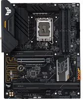 Материнская плата ASUS TUF GAMING B660-PLUS WIFI D4, LGA1700, B660, 4*DDR4, HDMI+DP, CrossFireX, SATA3 + RAID, Audio, Gb LAN, USB 3.2*8, USB 2.0*4, COM*1 header (w/o cable), ATX ; 90MB1920-M0EAY0