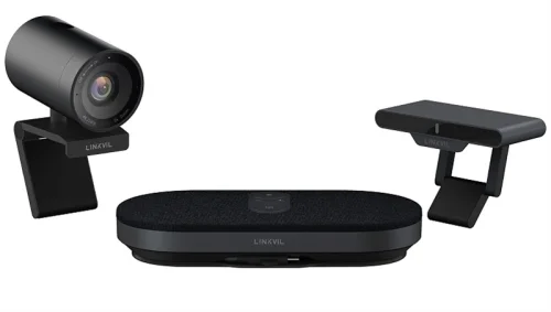 Fanvil New All-in-One Screen Share Video Conference Solution3.5 320 x 240-pixel color display2 SIP Line4 Quick KeyBig ButtonWIFI 2.4GHz & 5GHzHAC HandsetG.722, OpusSOS ButtonDesktop Stand/ W (CA400)