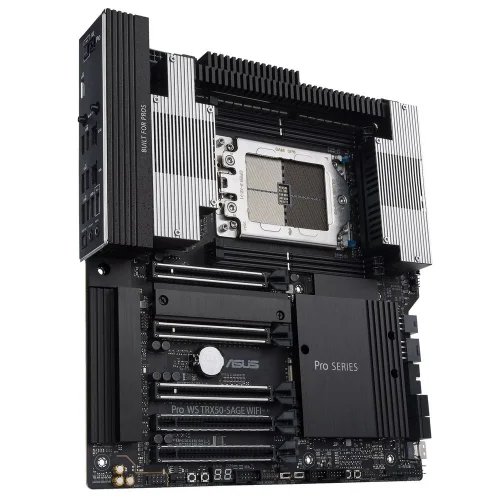 Материнская плата ASUS PRO WS TRX50-SAGE WIFI, AMD TRX50, 4*DDR5, 4*SATA, 3*M.2, 6*USB 3.2, 2*USB 2.0,Type-C, 5*PCIx16, CEB (90MB1FZ0-M0EAY0) фото 3