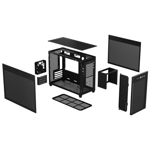 Корпус ASUS AP201/ BLK/ MESH ASUS PRIME CASE MESH (90DC00G0-B39000) (771913) фото 6