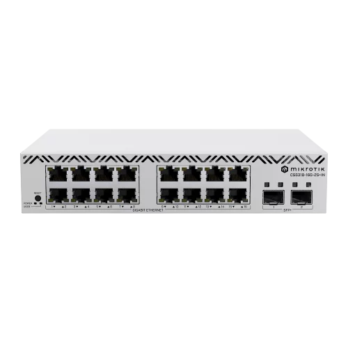 коммутатор MikroTik Cloud Smart Switch CSS318-16G-2S+IN