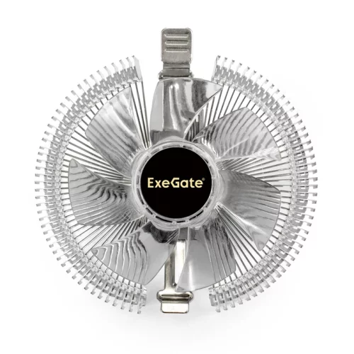 Exegate EX286146RUS Кулер ExeGate Wizard EE91-BLUE (Al, LGA775/1150/1151/1155/1156/1200/AM2/AM2+/AM3/AM3+/AM4/FM1/FM2/754/939/940, TDP 75W, Fan 90mm, 2200RPM, Hydro bearing, 3pin, 22db, 215г, голубая фото 3