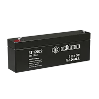 Аккумуляторная батарея Delta (Battbee BT) BT 12022 12В/ 2,2Ач, клемма F1 (179х35х61мм (67мм); кг; Срок службы 3лет; Гаран
