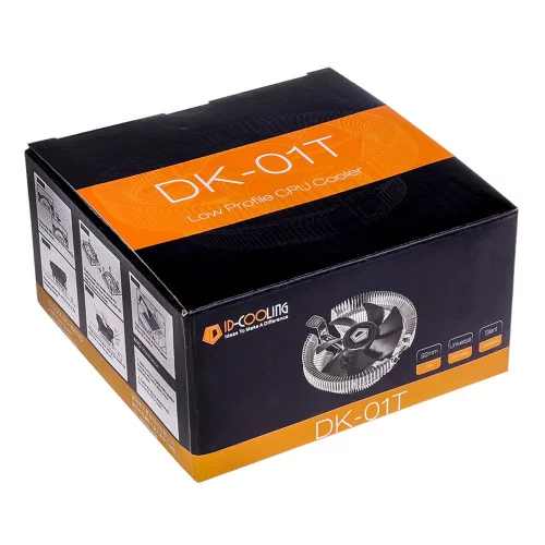 Устройство охлаждения(кулер) ID-Cooling DK-01T Soc-AM4/ 1151/ 1200 3-pin 24dB Al 95W 195gr Ret фото 7