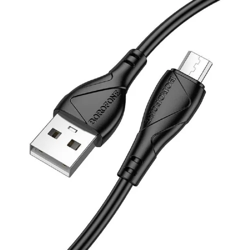 BOROFONE BX121/ USB кабель Micro/ 1m/ 2.4A/ черный (B-23047) фото 2