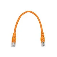 Патч-корд ACD-LPU6Z-5DO Cat6 UTP 26AWG 4Pair, CU, LSZH, Оранжевый, 0,5м