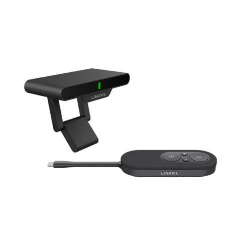 Конференц система LINKVIL CA200 All-in-one решение для ВКС: RC10+CP20; 4K UHD One-click Screen-sharing, Wireless HDMI and camera support, Auto-framing
