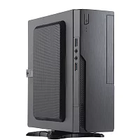Корпус с блоком питания 220Вт./ Case Foxline FL-BQ5, mITX, 1x5.25EXT(slim), 1x2.5INT, 2xUSB3.0, HDA, 1x40fan, w/220W TFX PSU, Tool-Free, w/1.2m EU pwr cord (FL-BQ5-FLX220-U32)