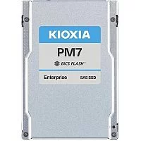 Серверный твердотельный накопитель/ KIOXIA SSD PM7-R, 1920GB, 2.5" 15mm, SAS 24G, TLC, R/W 4200/3400 MB/s, IOPs 720K/155K, TBW 3504, DWPD 1 (12 мес.) (KPM7VRUG1T92)