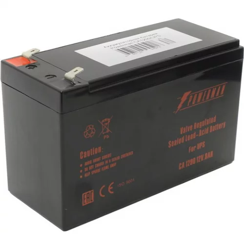 Батарея POWERMAN Battery CA1290, напряжение 12В, емкость 9Ач,макс. ток разряда 135А, макс. ток заряда 2.7А, свинцово-кислотная типа AGM, тип кл (POWERMAN BATTERY 12V/9AH)