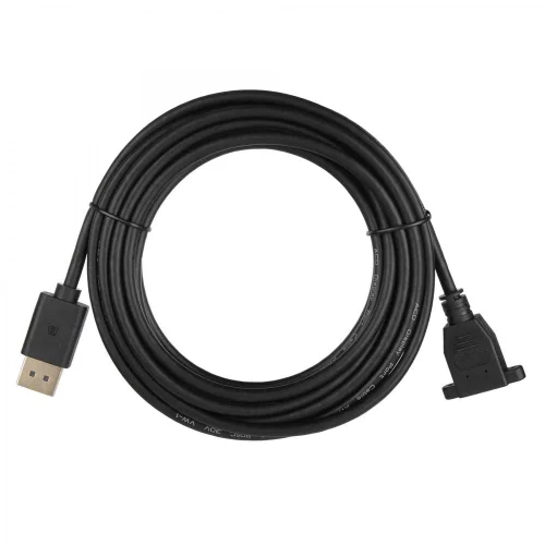 Кабель ACD Кабель ACD-DDPF2-50B |ACD-DDPF2-50B| DisplayPort 1.2, DP extension, Golden Plated, 20m/ 20f, Черный, |ACD-DDPF2-50B| 5м, (742521)