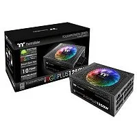 Блок питания Thermaltake Toughpower iRGB Plus 1250 TPG-1250DH3FCT 1250W,80 Plus Platinum, полностью модульный (PS-TPI-1250DPCTEU-T)