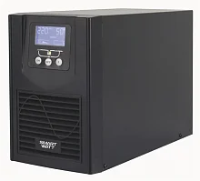 Источник бесперебойного питания SMARTWATT ИБП Онлайн, мощность 1000/ 900 ВА/ Вт, напольный, LCD дисплей, IEC13 - 6 шт., встроенные АКБ (UPS MASTER IEC 1KVA)