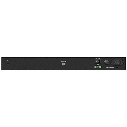 Коммутатор/ DGS-1210-28/ME/P/B Managed L2 Metro Ethernet Switch 24x1000Base-T, 4x1000Base-X SFP, Surge 6KV, CLI, RJ45 Console, RPS, Dying Gasp, power supply unit with UPS function (DGS-1210-28/ME/P/B2A) фото 2