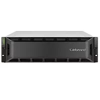 *Система хранения данных EonStor GS 3000 Gen3 3U GS3016R03C0FD-8U32 (16x3.5, High IOPS, Dual Redundant Controllers (incl: 4x4GB Cache, 4x25Gb SFP28, 4 FREE host board slots, 4x12Gb SAS ext ports, 2x Super capacitor+Flash+FAN module, 2x530W), Rackmount)