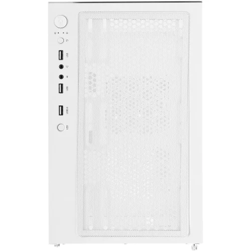 Корпус Formula V Line Crystal Z1 White (CRYSTAL Z1 WHITE) Корпус Formula V Line Crystal Z1 White, ATX, Left & Front side Tempered Glass, USB3.0*1, USB2.0*2 фото 3