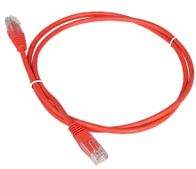 Патч-корд TWT UTP кат.5e, с заливными колпачками, 0.15 м, оранжевый (TWT-45-45-0.15-OR)