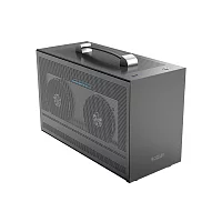 Корпус без блока питания/ Case PCCooler I100 PRO MESH GY, Micro-Tower, Mesh, no fans, 1xUSB 3.0, SFX PSU Support, mITX Grey