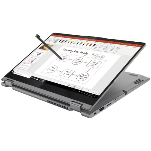 Ноутбук-трансформер Lenovo ThinkBook 14s Yoga ITL 14 FHD Touch, Core i5-1135G7, 8GB, 512GB SSD, WiFi, BT, FPR, Win11Pro [20WE006KRU] фото 4