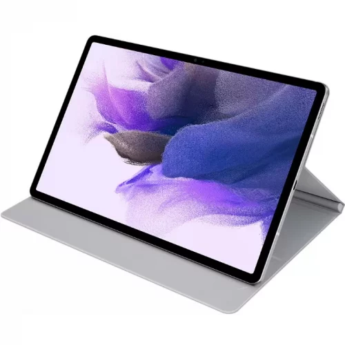 Чехол Samsung Book Cover для Galaxy Tab S7+/FE полиуретан светло-серый (EF-BT730PJEGRU) фото 3