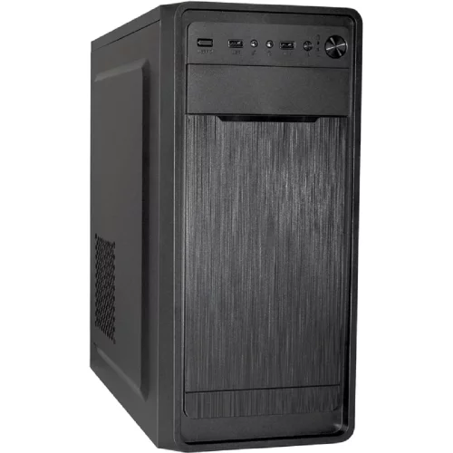 Exegate EX283069RUS Корпус Miditower ExeGate XP-332 Black, ATX, , 2*USB, Audio