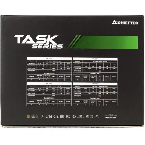 Блок питания Chieftec Task TPS-500S 500W (TPS-500S) фото 3