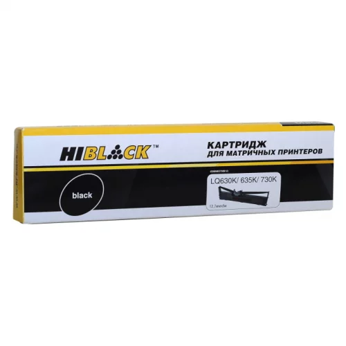 Картридж Hi-Black Bk, 8 мл (для Epson LQ-630) (161002)