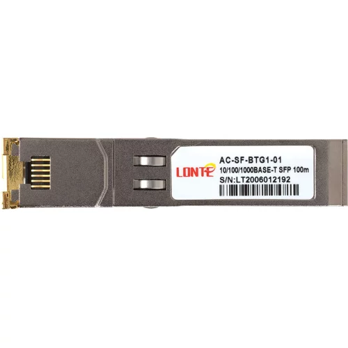 10/ 100/ 1000BASE-T copper SFP, 100m, RJ45 (AC-SF-BTG1-01)