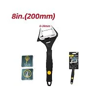 Ключ разводной с тонкими губками и увеличенным зевом Deli DL120508 200мм, диапазон захвата 0-39мм