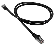 Патч-корд LANMASTER LSZH FTP кат.5e, 2.0 м, черный (LAN-PC45/ S5E-2.0-BK) (LAN-PC45/S5E-2.0-BK)
