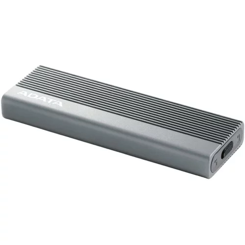 Корпус для HDD/ SSD M.2 ADATA External SSD Enclosure EC680 USB 3.2 Gen2, NVMe/ SATA, RGB, Titanium Grey, RTL (EC680-CCGY) фото 3