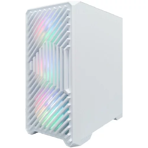 1STPLAYER TRILOBITE T5 ARGB White / mATX / 4x120mm ARGB fans / T5-WH-4F7-W фото 3