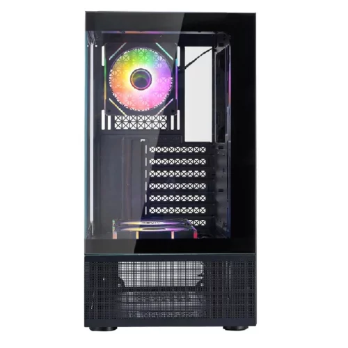 1STPLAYER MIKU Mi7-A ARGB Black / ATX / 3x120mm ARGB fans / Mi7-A-BK-2FC7R-1FC7 фото 2