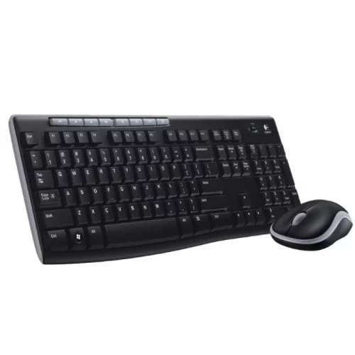 Комплект (клавиатура + мышь)/ Logitech Wireless Desktop MK270 (USB, FM, keyboard:2xAAA, mouse:optical, 1000dpi, 3btn+Roll, 1xAA) Retail (920-004518) фото 2