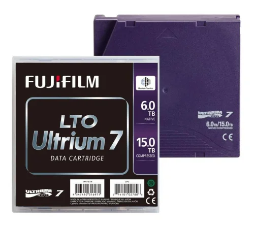 Картридж для ленточной библиотеки FUJIFILM LTO-7 Ultrium 6.0TB labelled Data Cartridge (analog C7977A) (18545/16456574) фото 3