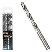 Набор сверл по металлу (13мм, 5 шт) Deli DH-MHZ130-E3 сталь HSS 4341, угол заточки 135 град, пласт. кейс
