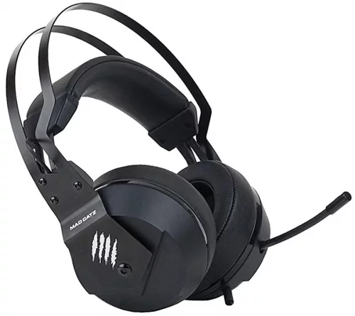 Игровые наушники Mad Catz F.R.E.Q. 2 чёрные, 40 мм неодимовые магниты, 32 Ом, 20 ~ 20000 Гц, микрофон (AF13C1INBL000-0) фото 2