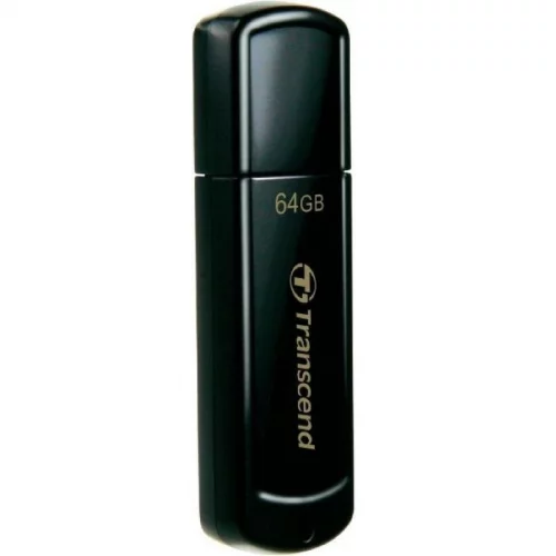 Флеш-накопитель/ Transcend 64GB JetFlash 350 (Black) USB 2.0 (TS64GJF350)