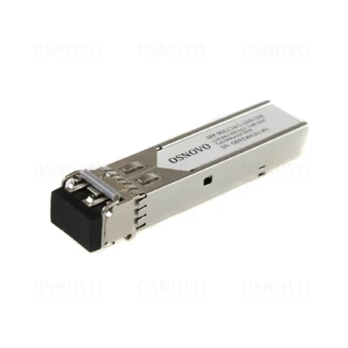 Промышленный оптический SFP модуль OSNOVO SFP-M2LC14-G-1310-1310-I Оптический SFP Модуль промышленный. Два волокна Multi Mode. Скорость: до 1.25 Гбит/c. Тип разъема: 2xLC. Оптический бюджет: 14дБ. Расстояние передачи - до 2км. Рабочая