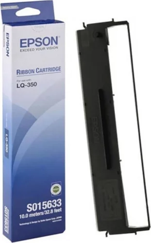 Риббон-картридж EPSON, C13S015633BA (C13S015633BA) Риббон-картридж EPSON черный для матричных принтеров Epson LQ-350, LQ-300, LQ-570, LQ-580 (C13S015633BA)