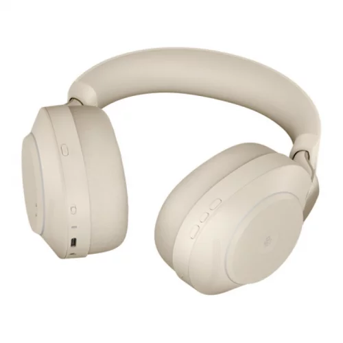 Гарнитура Jabra Evolve2 85, Wireless, Bluetooth, Link380c, MS Stereo, Stand Beige (28599-999-888) фото 3