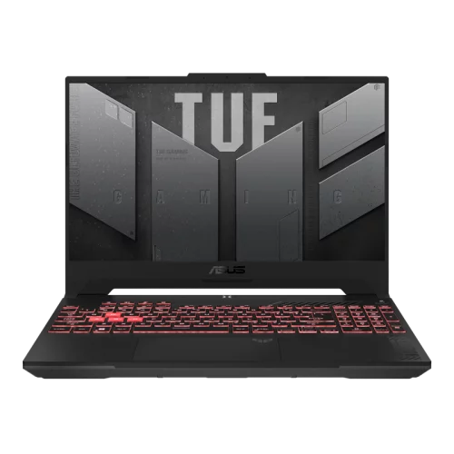 Ноутбук ASUS TUF A17 FA707NU-HX070 17.3(1920x1080 (матовый, 144Hz) IPS)/ AMD Ryzen 5 7535HS/ 16Gb/ 1Tb SSD/ noDVD/ RTX 4050(6144Mb)/ BT/ WiFi/ 90WHr/ 2.6kg/ Mecha Gray/ DOS (90NR0EF5-M00430)