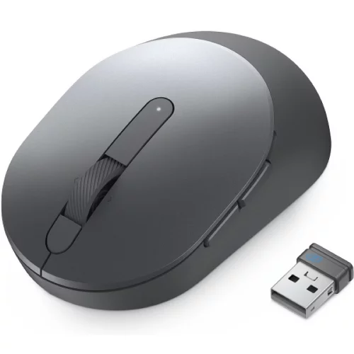 Мышь Dell MS5120W Wireless, Mobile Pro, USB, Optical, 1600 dpi, 7 butt, BT 5.0, Titan Gray (570-ABEJ) фото 2