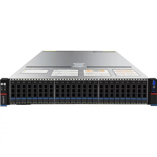 Серверная платформа/ Gooxi SL201-D24R-NV-G4 2u 24bay server with NVME bp,based on rapid sapphire, cooler 350W 2xPCIe 5.0x16; 4xPCIe 4.0x8 2x 2.5