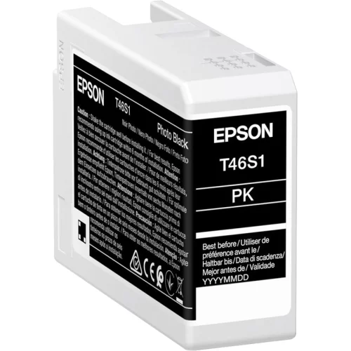 Картридж/ Singlepack PhotoBlack T46S1 UltraChromePro10 ink 25ml (C13T46S100)