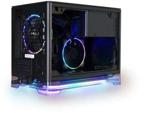 Корпус Inwin CF08A (A1PLUS) черный 650W miniITX 4x120mm 2xUSB3.0 audio (CF08A 6137037) фото 5