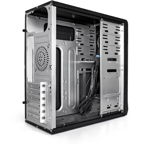 Exegate EX283214RUS Корпус Miditower ExeGate CP-603UB Black, ATX, , 2*USB+2*USB3.0, Audio, замок блокировки кнопки питания фото 3