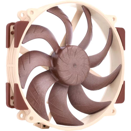 Кулер для корпуса/ Case Cooler Noctua NF-A14x25r G2 PWM (140x140x25mm, 4-pin PWM, 91.58CFM, 24.8dBA, 1500RPM, Beige/Brown)